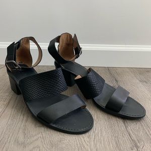 Madewell Strapped Heeled Sandals